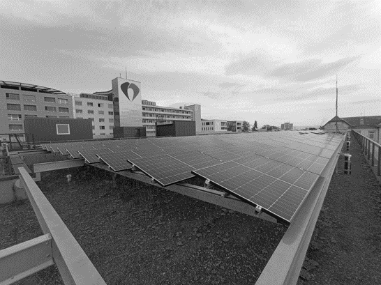 Fotovoltaický systém pro Fakultní nemocnici Olomouc